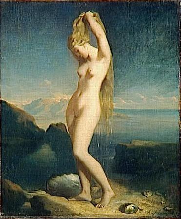 Theodore Chasseriau Venus of the sea china oil painting image